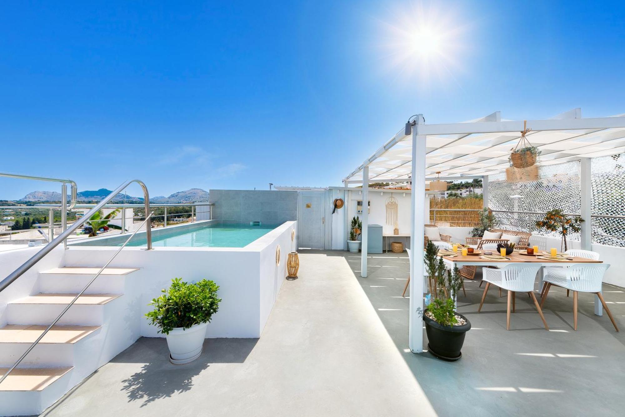 Afandou Panorama Apartment מראה חיצוני תמונה